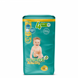 BABY DIAPER / NAPPIES  ACTIVE DRY T4